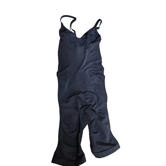 New without tags Skims Seamless Sculpting Mid Thigh Bodysuit SZ S/M in Black - Picture 6 of 7